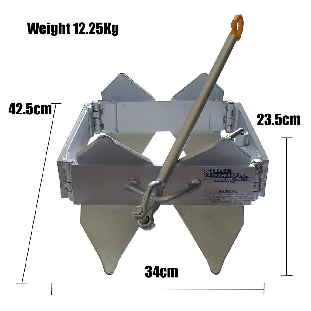 12.25kg Large Slide Anchor Box Anchor Hot Dip Galvanized Stainless Slide Anchor Australia